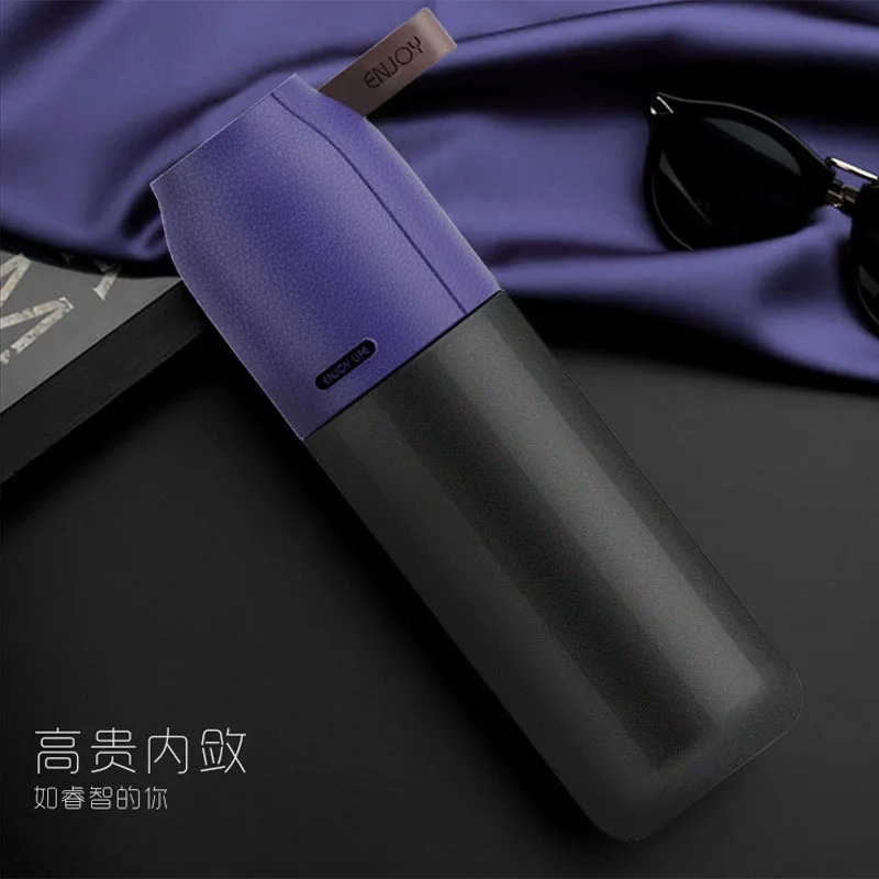 

Genuine Product XW Glass Top Grade-Style Business Insulated Stainless Steel Bottle Gift Cup Printing Logo
