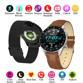 

High-End L7 Smart Watch Bluetooth Call Information Sharing Heart Rate Monitor Waterproof Female Male Smart Watch for Android IOS