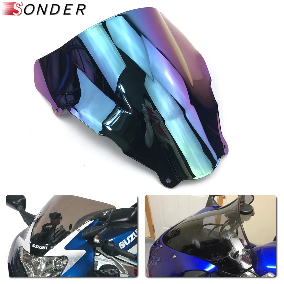 Для Suzuki SV650 SV650S SV 650 650 S 1999 2000 2001 2002 дымчатое лобовое стекло для ветра Экран лобовое стекло Щит Экран 99 20 01 02