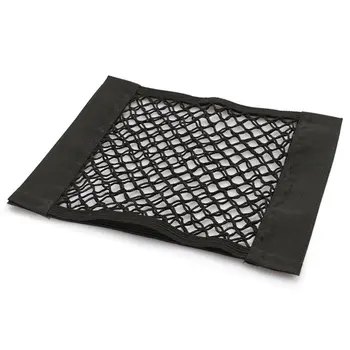 

Car Back Rear Trunk Seat Elastic String Net Magic Sticker Mesh Storage Bag Pocket Cage Auto Organizer Seat Back Bag