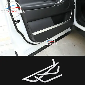 

4x Chrome Inner Door Below Decorator Stripe For Land Rover Discovery Sport 15-18