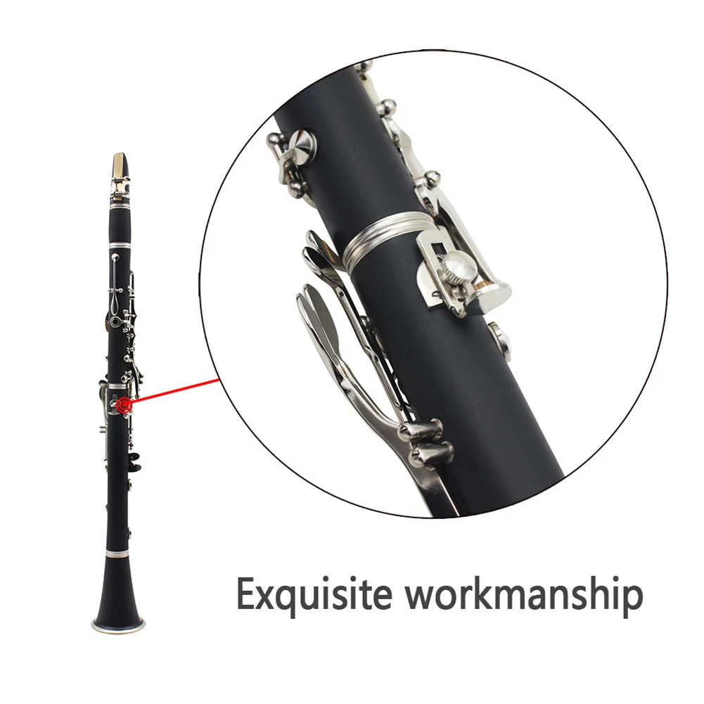 1 предмет кларнет упор для большого пальца регулируемый ремень для кларнет упор для большого пальца деревянный духовой инструмент