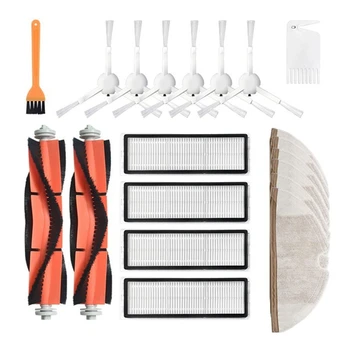 

20 Pcs Replacement Parts Kit for Xiaomi Mijia 1C ing Robot Accessories Side Roller HEPA Filter Main Brush Mop