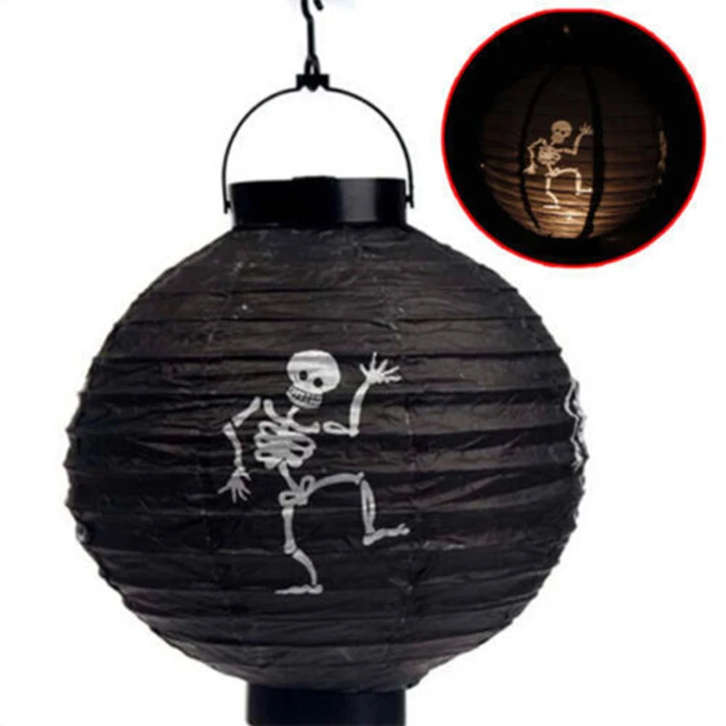 

Halloween Vintage Pumpkin Light Lamp Party Hanging Decor LED Lantern Kids Gift