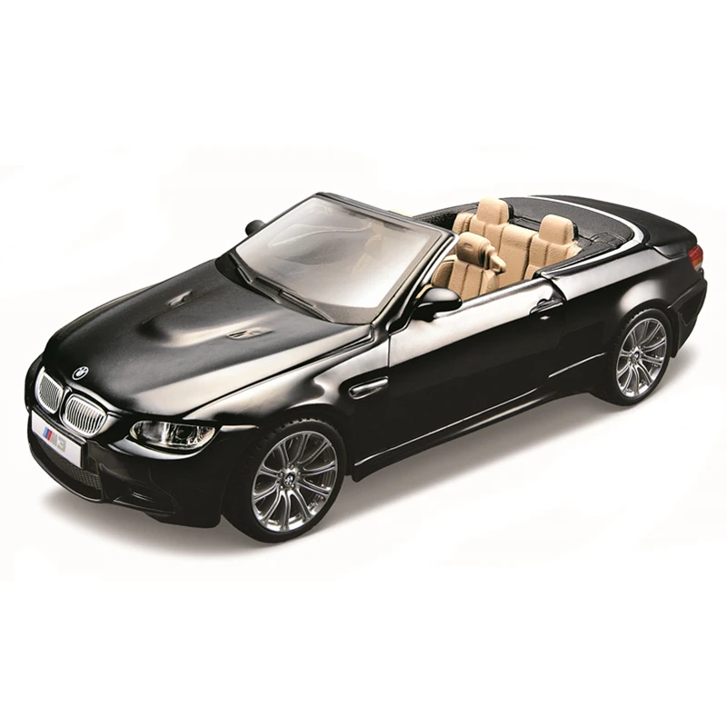 Bburago-Coche de aleación de lujo modelo BMW M3 Cabriolet escala 1:32, coche fundido a presión, juguete de colección, regalo, 2009