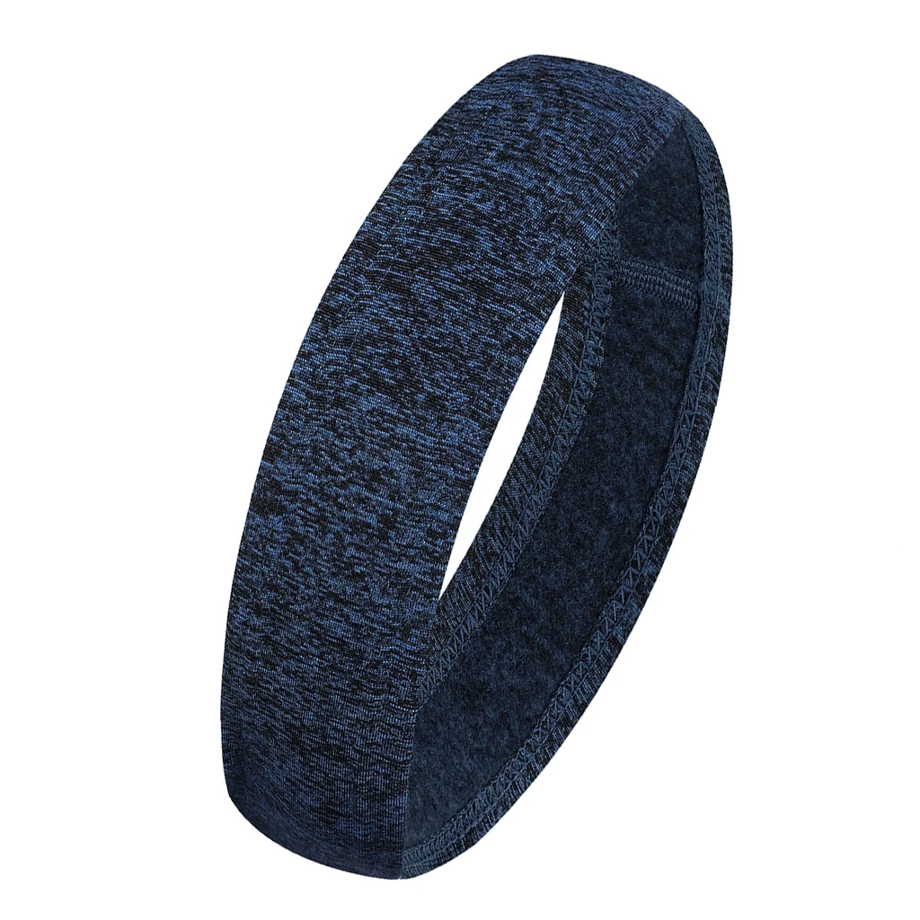 Men Women Sports Headband Gym Tennis Basketball Sweatband Stretchy Hairband Yoga Running Athletic Sweat Wicking Hair Band