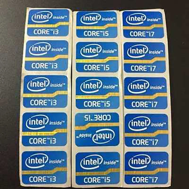 Stickers Laptop Intel Core | Performance Label | Intel Generation Stickers - Stationery Sticker - Aliexpress