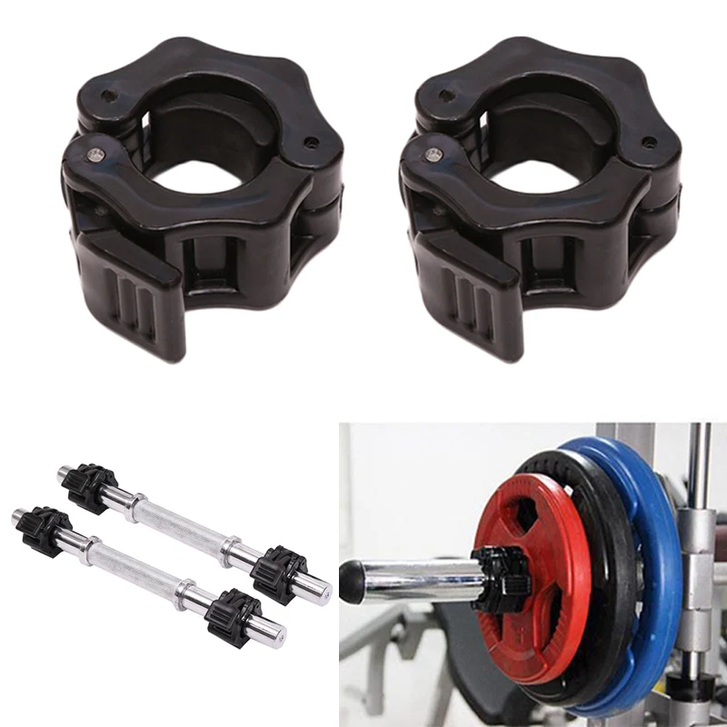25mm Collars Barbell Collar Lock Dumbell Clips Clamp Weight lifting Bar