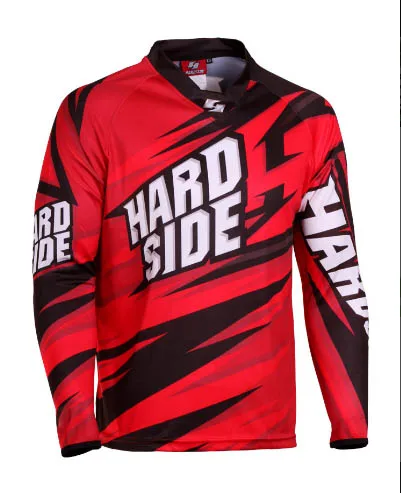 aillot equipe de spexel для гонок по бездорожью moto jersey gp moto cross Running speed Survey MX MTB DH куртка для велосипеда, байка - Цвет: Красный