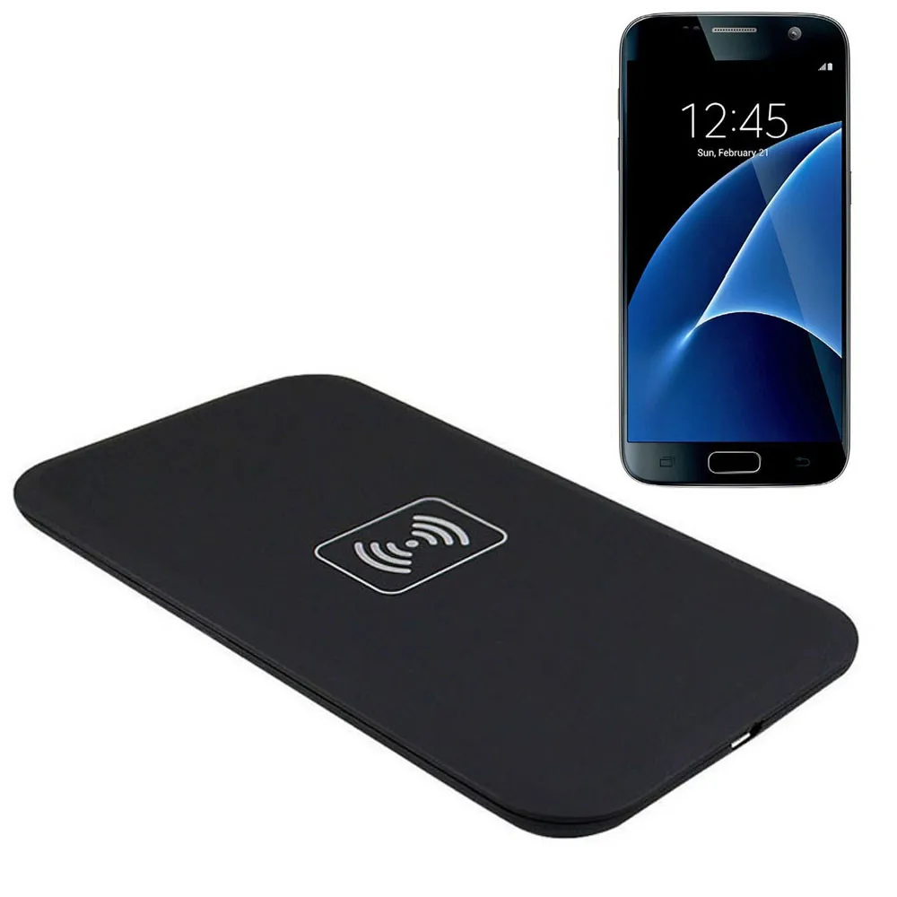 

Portable Qi Wireless Charger For Samsung Galaxy S8 S7 S6 edge Wireless Charging Pad For iPhone X 8 Plus Nokia Lumia 1520 930 920