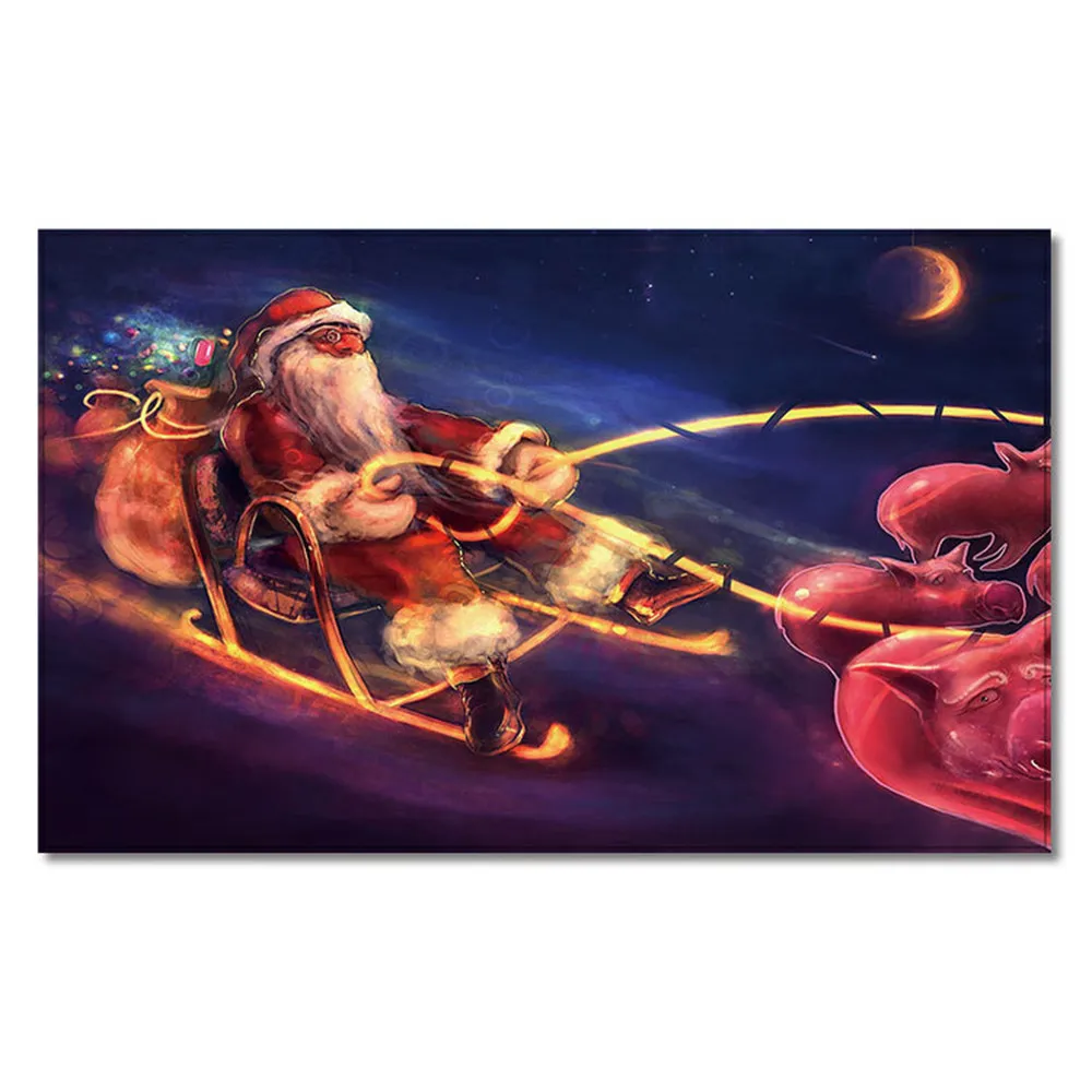 New Year decoration Large Carpet Indoor Home 3D Christmas Decorations Carpets Merry Area Rug year Welcome Doormats | Дом и сад