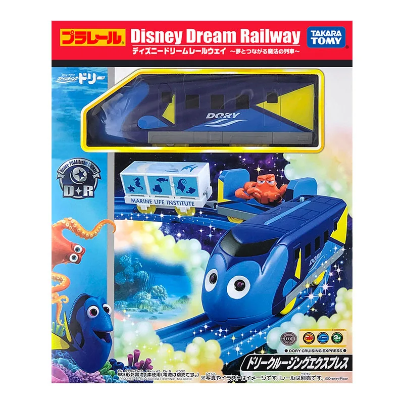 Такара Tomy disney Dream железная дорога плараил моторизованный Модель игрушки поезд арахис в поисках Мемо Микки Дональд - Цвет: Dory