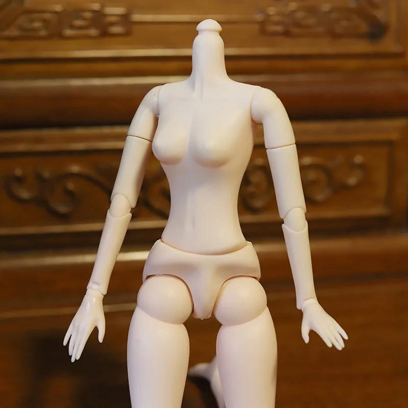 BJD кукла тело и голова для самостоятельного макияжа 4D глаза Обнаженная