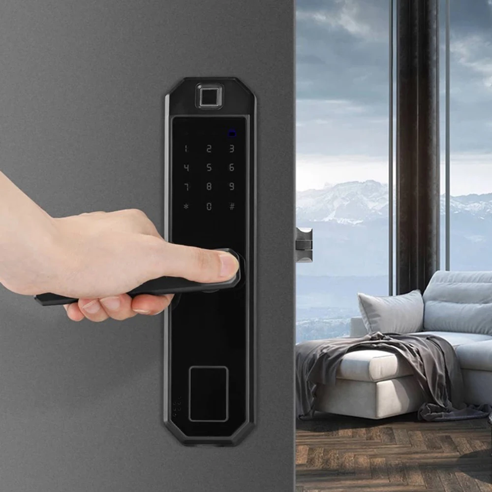 WiFi Intelligent Biometric Fingerprint Lock Intelligent security door lock
