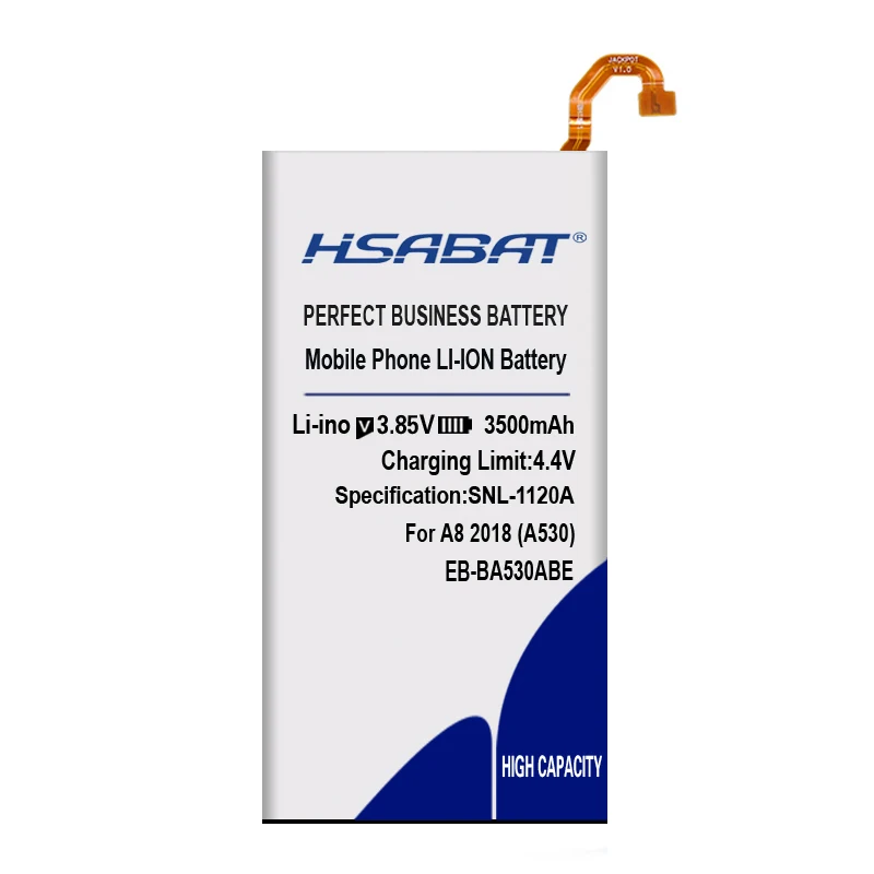 HSABAT EB-BA530ABE 3500 мА/ч, Батарея для samsung галактики A8 A530 SM-A530F SM-A530 A530F A530F/DS A530N A530W батареи