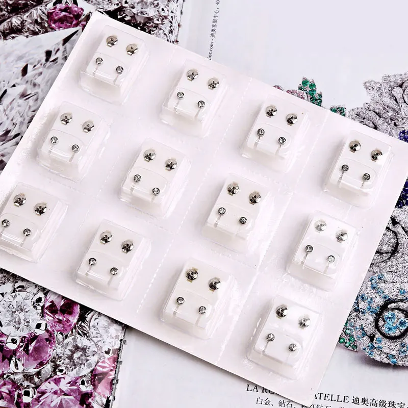 

24pcs/set Stud Piercing Tool Kit Ear Earing For Piercing Gun Ear