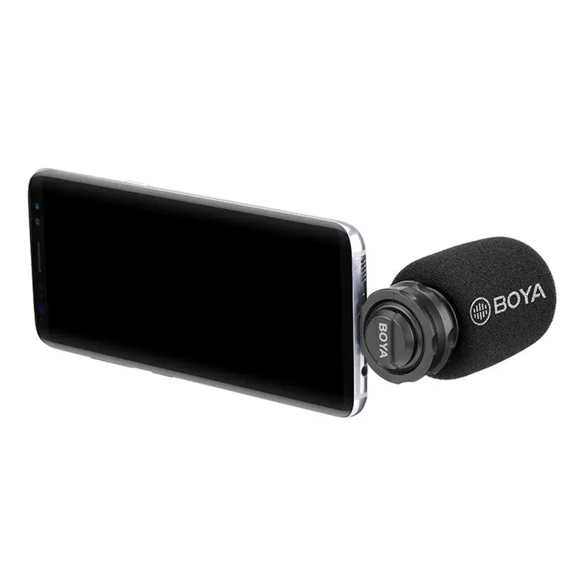 Boya By-Dm100 микрофон для Android цифровой конденсаторный стерео микрофон превосходный звук для Android Usb type-C устройств записи