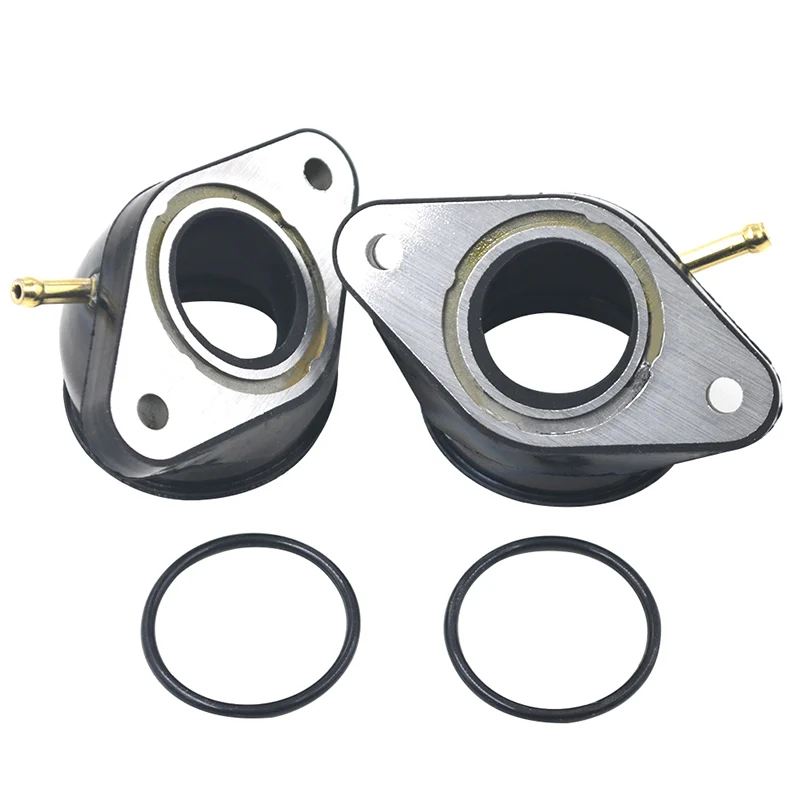 Carburetor Intake Manifold Pipe Interface Adapter For Yamaha XV400 XV 400 Virago 91-94 XV535 XV 535 88-01 XV500 XV 500 1992-1998