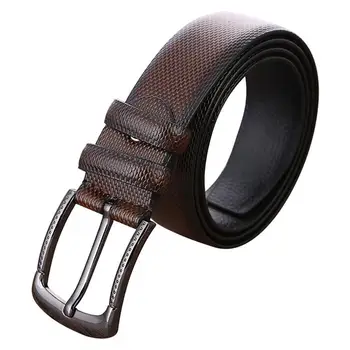 

125cm Leather Automatic Belt Body Strap Buckle Belts Men Good Quality Male Belts Cummerbunds ceinture homme Dropshipping
