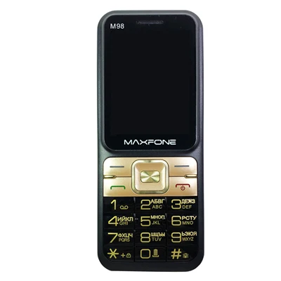 2,4 дюймов, мобильные телефоны, две sim-карты, 2G, GSM, мобильный телефон для пожилых людей, долгий режим ожидания, телефон для пожилых людей, FM, MP3, Bluetooth, русский язык - Цвет: Золотой