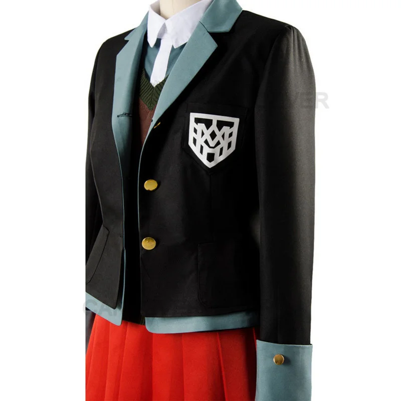 Yumeno Himiko Cosplay Costume Danganronpa V3 Cosplay Wig Girl's JK Uniform Set Halloween Man Woman Costumes Magician 1 (3)