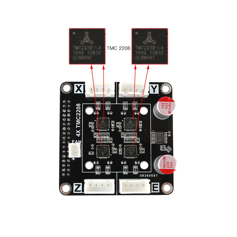 AIO II V3.2 материнская плата все в одном II 32 бит MCU 32 бит ST820/TMC2208 драйвер 256 микрошаги RGB плата контроллера для 3DP/CNC