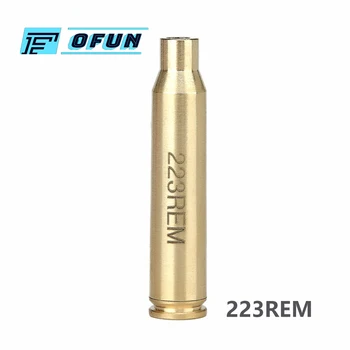 

Tactical Bullet 223 REM 5.56 Caliber Cartridge Red Dot Sight Laser Bore Sighter Boresighter for hunting Gun