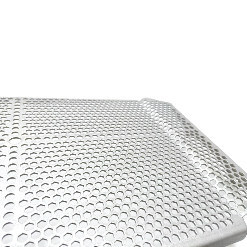 Motorcycle Radiator Guard Radiator Grille Guard Cover Protector (4)