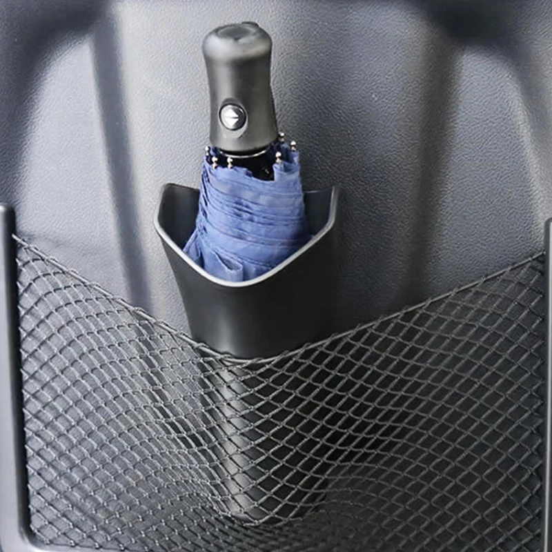 Car Umbrella Storage Box Multifunctional Organizer Barrel Car Folding Hanging Water Bottles Rack Umbrella Bucket Stowing Tidying