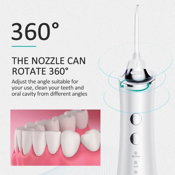 

Usb Portable Waterproof 3-Speed Flusher Tool Whiten Teeth Tartar Remove Tooth Stains Tartar Tooth Calculus Remover Cleaner