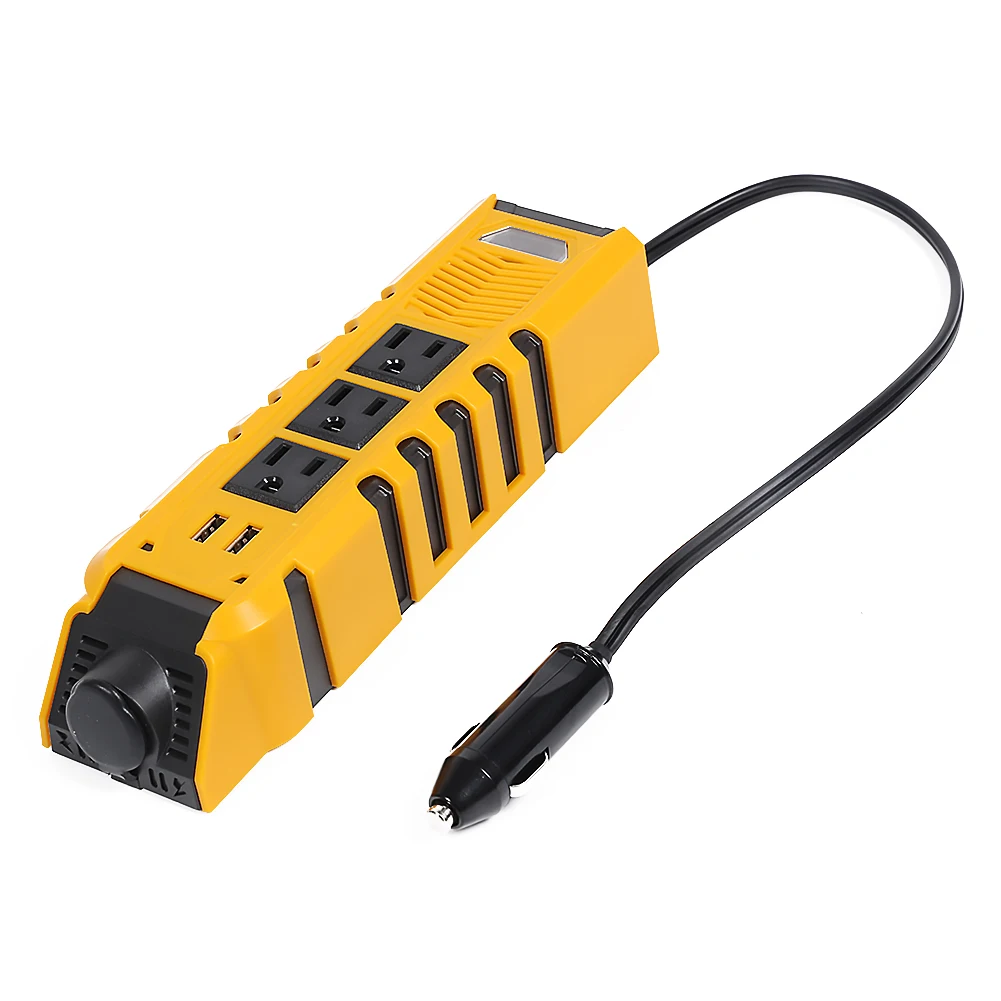 150W Auto Power Inverter Streifen Flammschutzmittel Kunststoff Dual USB Lade Ports Konverter Adapter DC12V zu AC110V Outlets UNS stecker 150W Auto Power Inverter Streifen Flammschutzmittel Kunststoff Dual USB Lade Ports Konverter Adapter DC12V zu AC110V Outlets UNS stecker