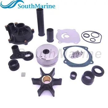 

435929 5001595 Water Pump Repair Kit with Housing for Evinrude Johnson OMC BRP V4 V6 V8 75-250HP Outboard Engine, 18-