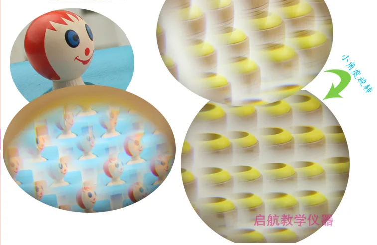 

Young Prism Study Area Exterior Multi-Pediatrics Wood Material Kaleidoscope Bee Eye Physical Toy Mirror Teaching Toys