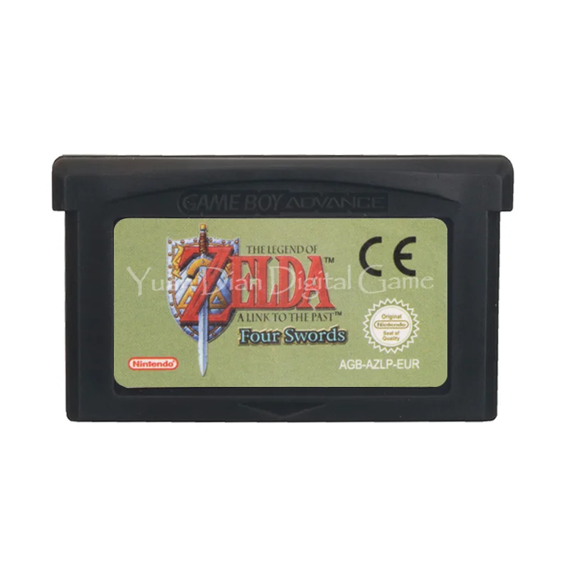 Для Nintendo GBA видеоигры картридж Консоли Карты Zeld ссылку на последних четырех мечи