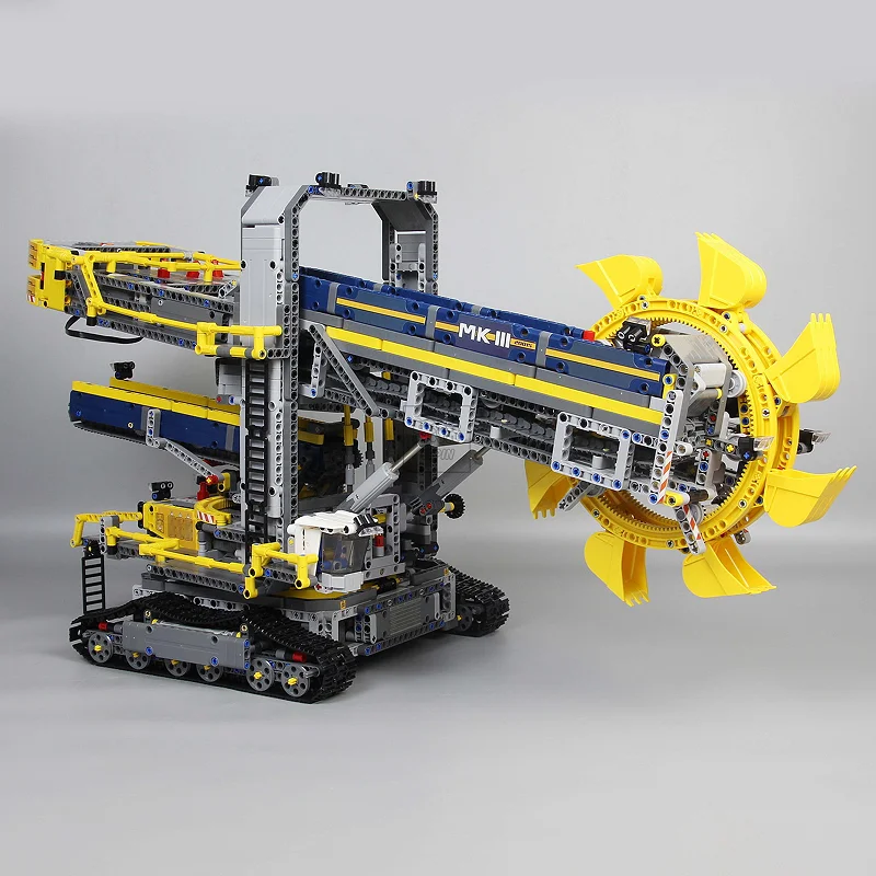 DHL Technic 20004 20005 20006 20007 20008 20009 20010 20013 20015 20021 20056 20076 конструкторных блоков, Детские кубики грузовых автомобилей игрушки подарки - Цвет: 90015 with motor