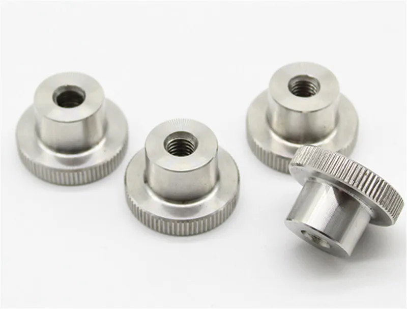 Funssor 4pcs Voron 2.4 3D printer DIY M4 Knurled Nut (DIN 466B)