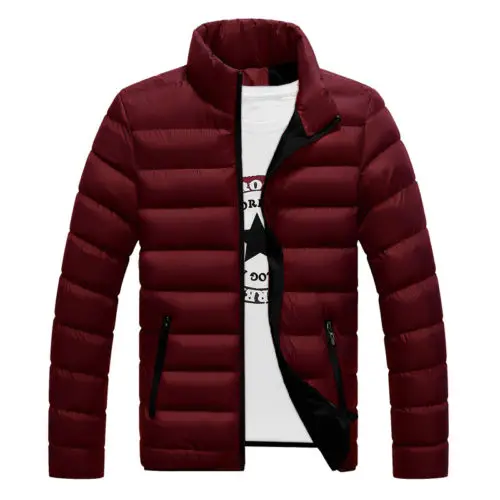 Men Skiing Jackets Parkas Winter Warm Coat Casual Stand Collar Thick Parkas Men Long Sleeve Overcoats Plus Size M-4XL winter jacket ski jacket