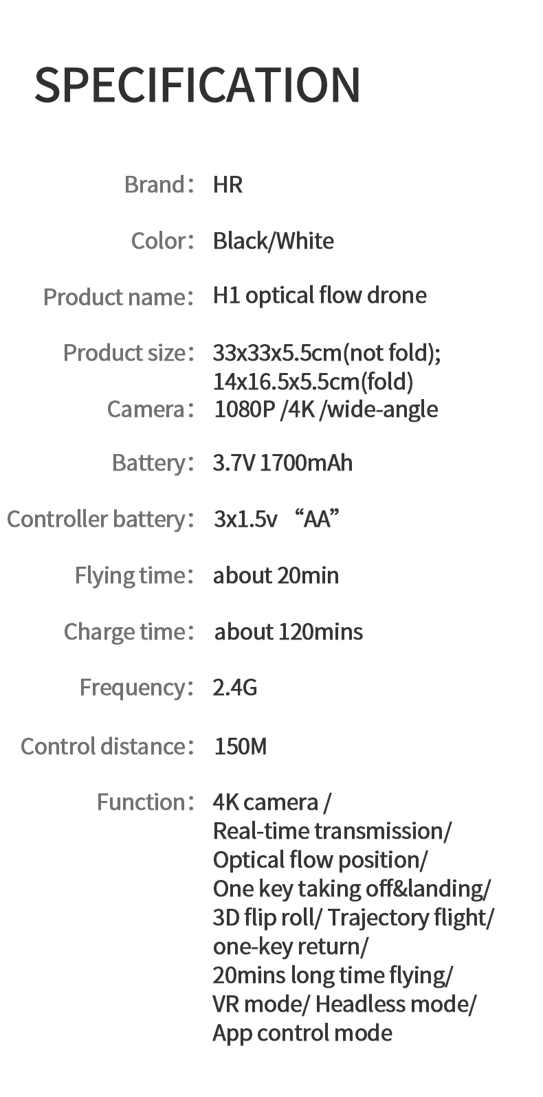 Smrat Camera Drone 4K Dual Camera follow me RC Quadrocopter Foldable Arm WIFI FPV Professional Dron Selfie Toy For Kid