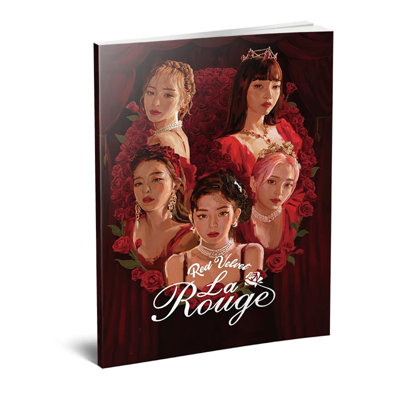 Красный бархат La Rogue Photo Book Irene SeulGi HD фотография Joy Wendy Kpop плакат картина