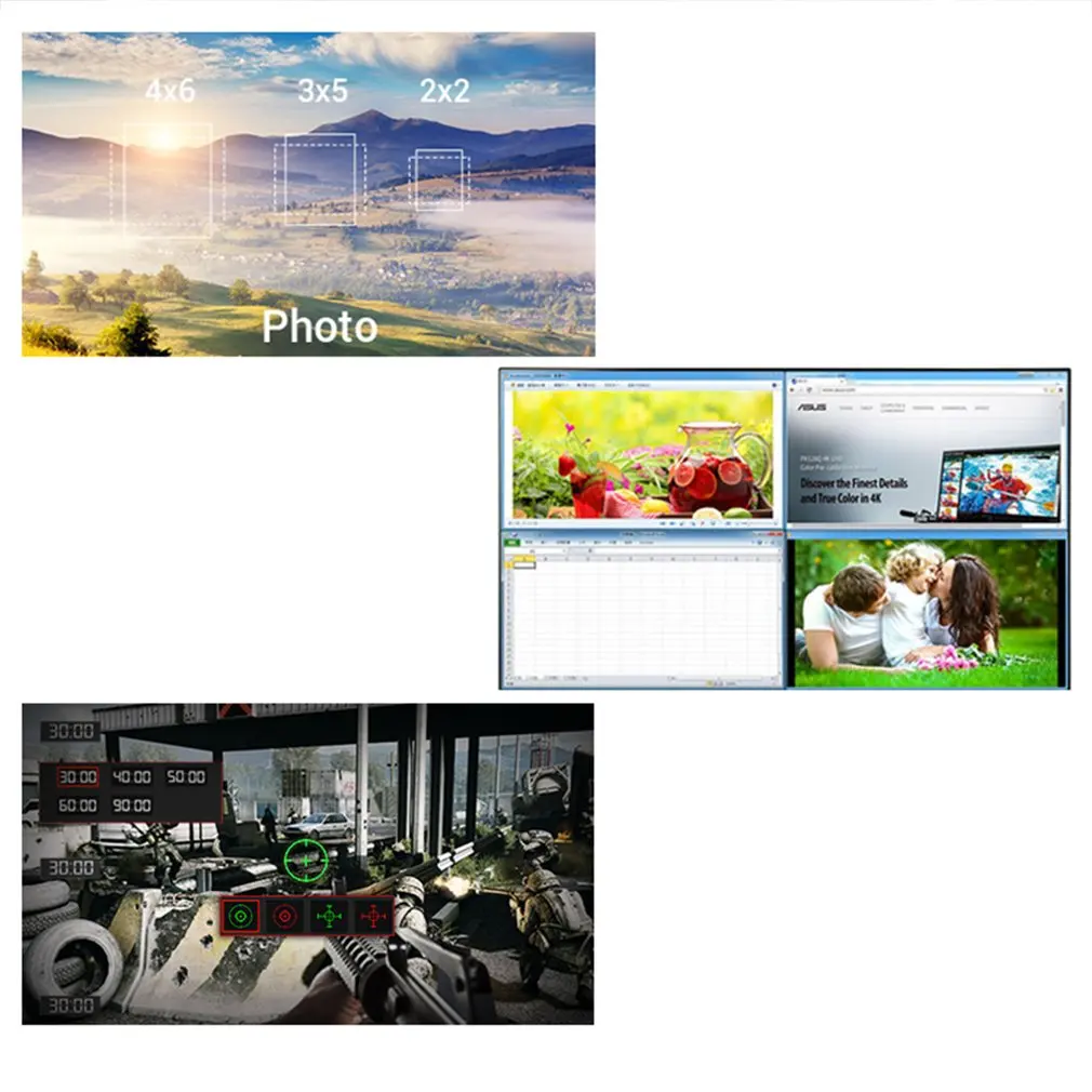 Asus Mx27uq 27.0 Inch 16: 9 Widescreen Ah-ips Panel 3840x2160 Monitor 4k  Uhd Led Monitor For Eye Care Protection - Lcd Monitors - AliExpress