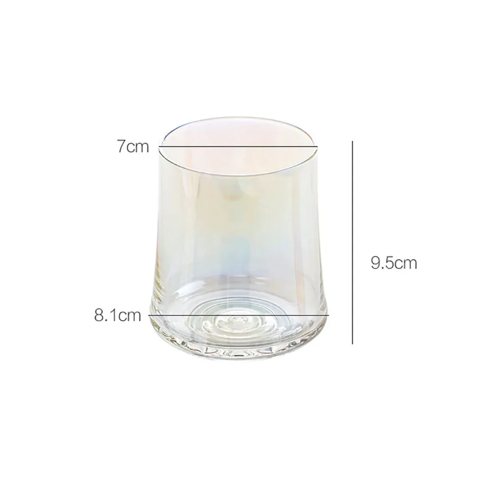 1 шт., цветная нить, прозрачная чашка, домашняя чашка для питья сока, большая емкость, стакан для воды, чашка для завтрака, молока