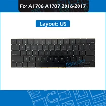 Layout US For MacBook Pro Retina 13” 15” A1706 A1707 Keyboard US 2016 2017 MLL42 MPXQ2 MLH12 MPXV2 EMC 3071 EMC 3163 3072 3162