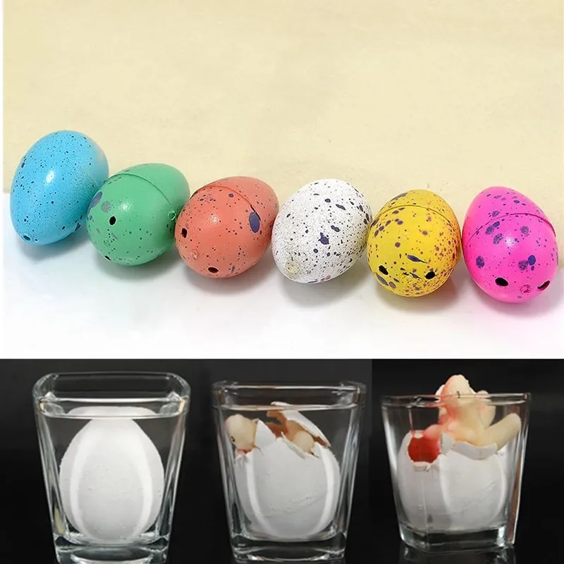 

6 Pcs/Set Kids Toy Dinosaur Eggs Magic Inflatable Dinosaur Add Water Growing Dinosaur Eggs Dinosaur Egg Hatching Toy
