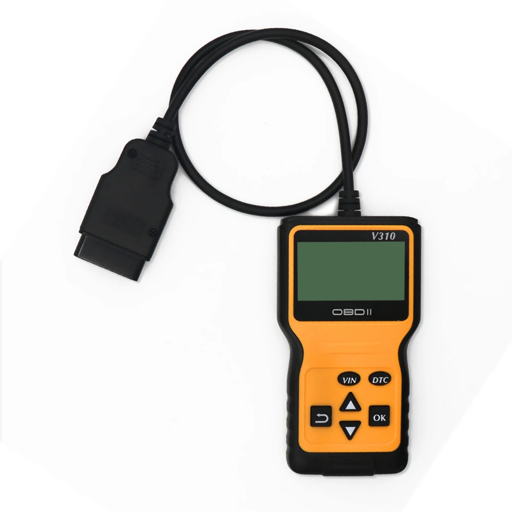 V310 obd2 сканер V1.1 OBD OBDII автомобильный диагностический инструмент считыватель кодов OBDII/EOBD и 16 pin против ELM 327 V1.5