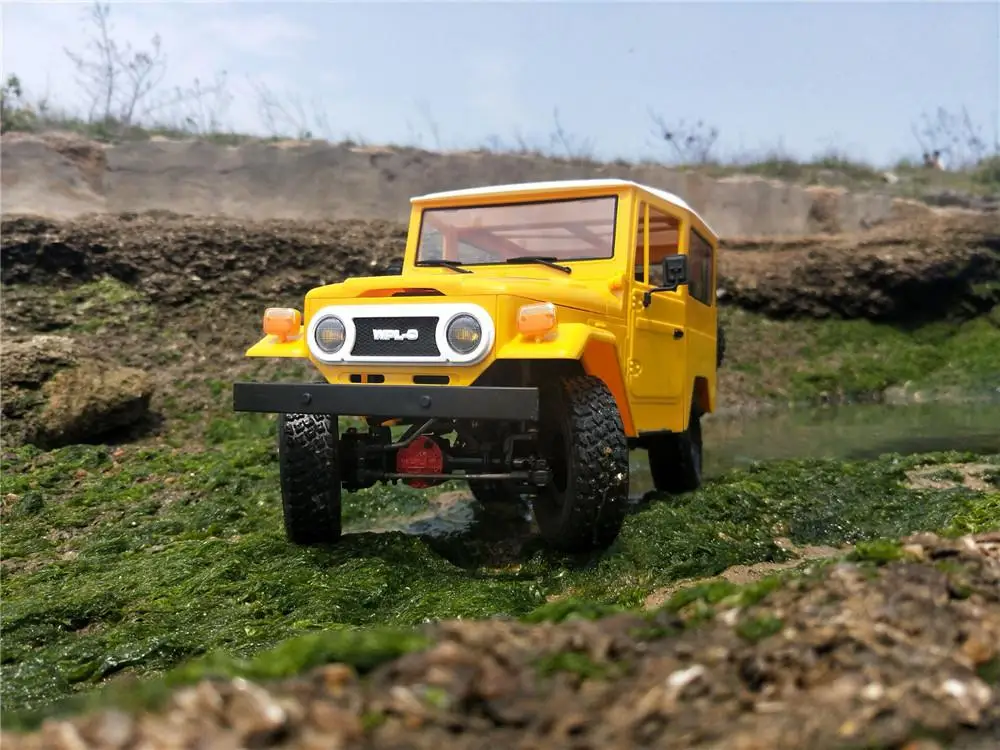 RCtown WPL C34KM 1/16 Metal Edition Kit 4WD 2,4G Buggy Crawler внедорожный Радиоуправляемый автомобиль 2CH модели транспортных средств с головной светильник