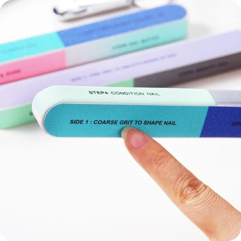 

Polishing Tool Manicure Nail File Learning Polish Bar Polish Phototherapy Surface Manicure Double-sides Plastic