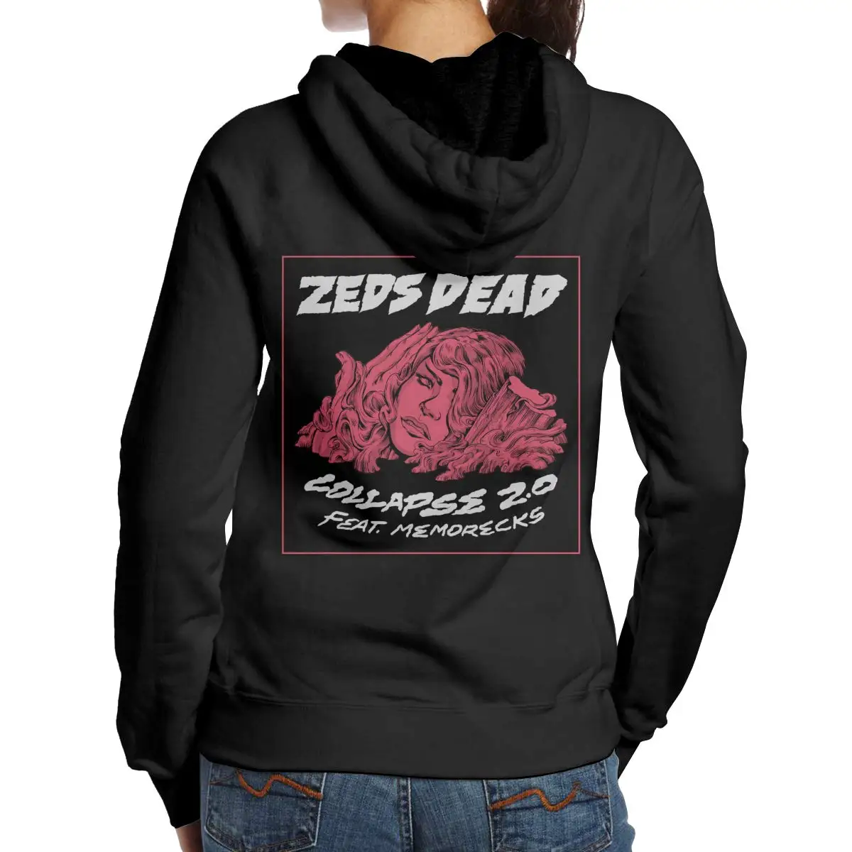 Zeds Dead, унисекс, толстовки с капюшоном, Забавный пуловер, 3D принт, обычный крой, длинный рукав, худи, унисекс, для мужчин и женщин, толстовка с капюшоном