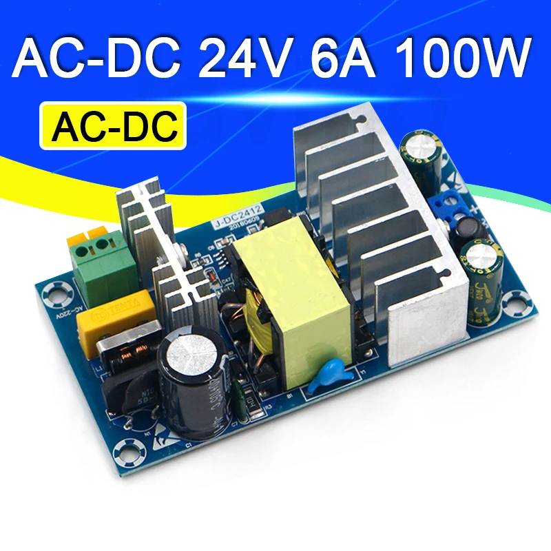 Módulo de Fonte de Alimentação ac 110v 220v para dc 24v 6a Ac-dc Placa de Fonte de Alimentação de Comutação 828 Promoção