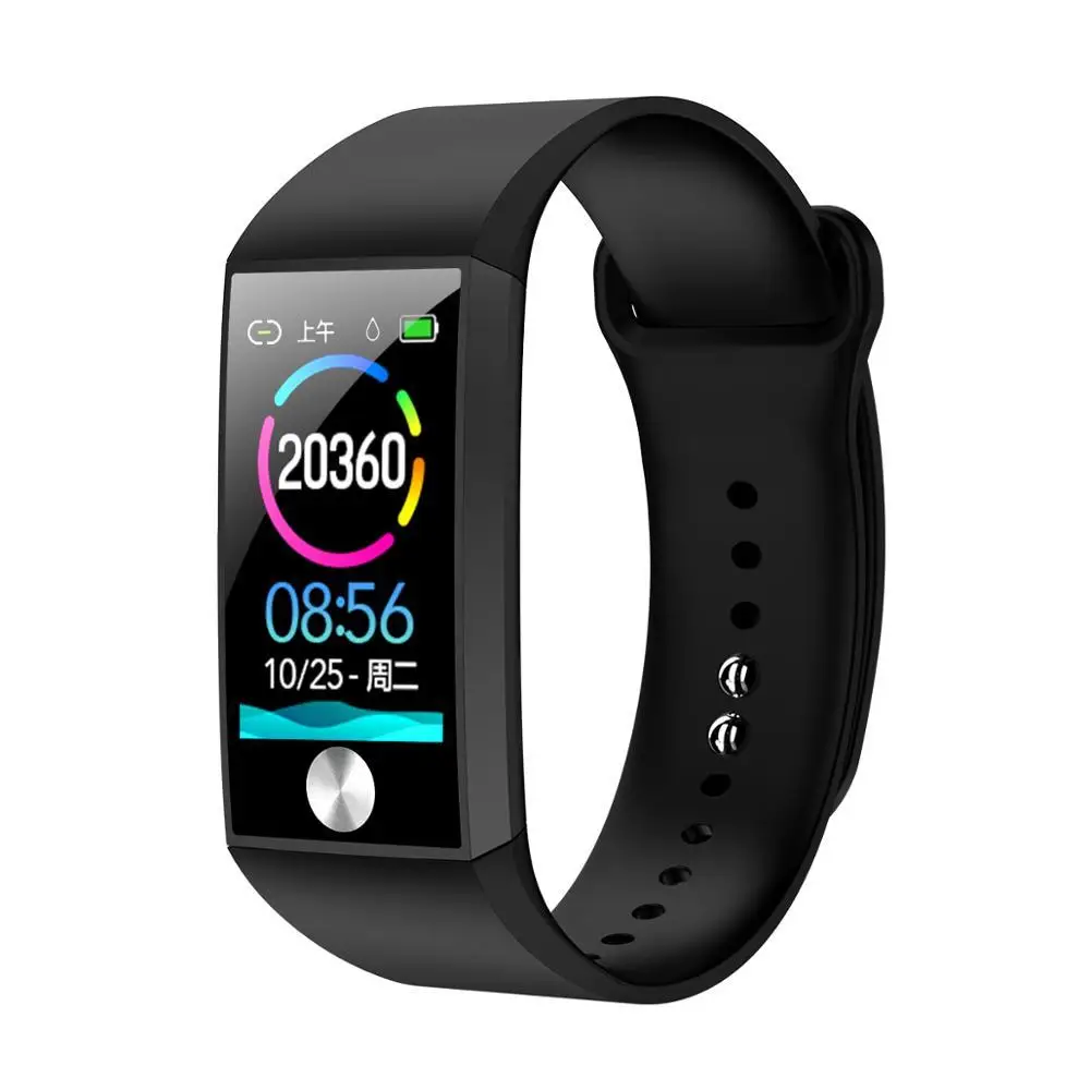  S28 Smart Bracelet 1.14 Inch Color Screen PPG+ECG ECG Heart Rate Blood Pressure Oxygen Monitoring I - 4000112062623
