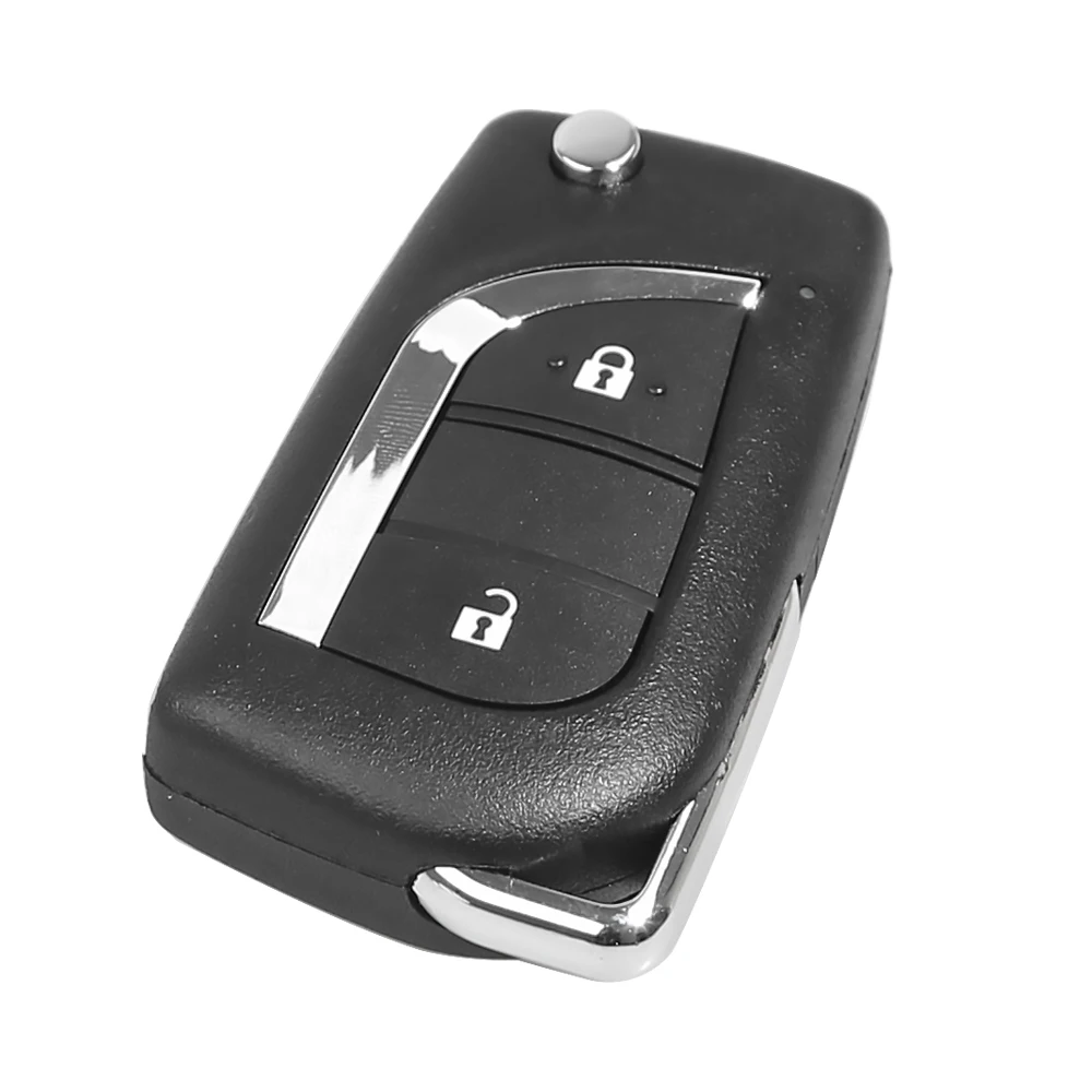 Универсальный дистанционный ключ XHORSE XKTO01EN для Toyota 2 кнопки инструмента VVDI и VVDI2